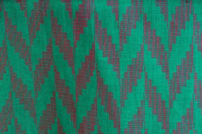 LK - Green Herringbone