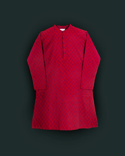 LK - Red Herringbone