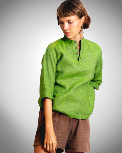 UWAGI Women - T Leaf Green