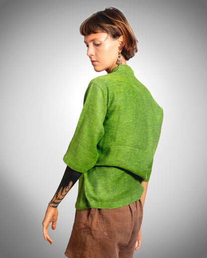 UWAGI Women - T Leaf Green