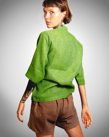 UWAGI Women - T Leaf Green