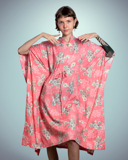 Kaftan - Floral Pink