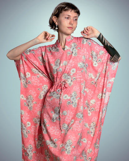 Kaftan - Floral Pink