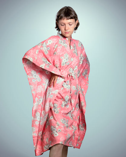 Kaftan - Floral Pink