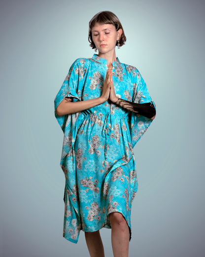 Kaftan - Floral Blue