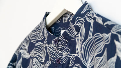 UWAGI - Leaf Print Blue